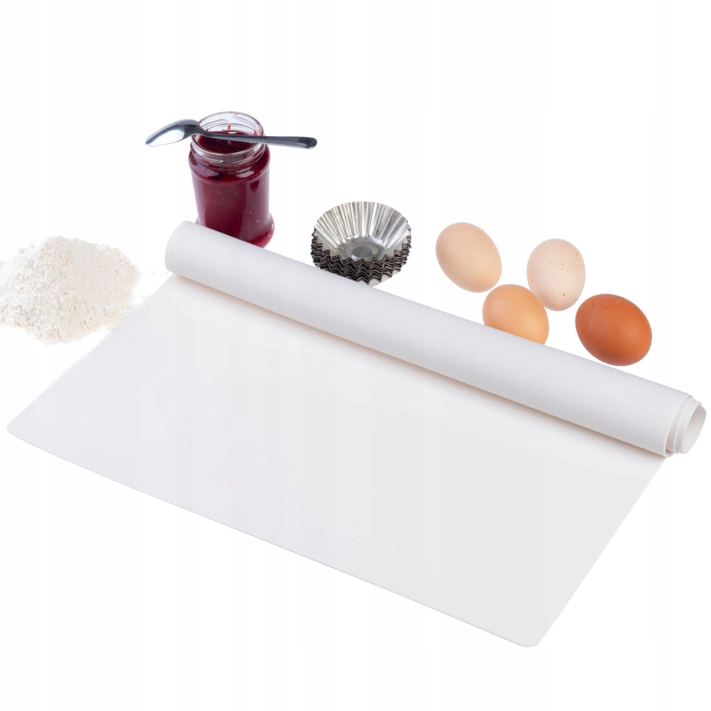 Tappetino da pasticceria grande in silicone KADAX 60x40 cm + mattarello rotante in silicone
