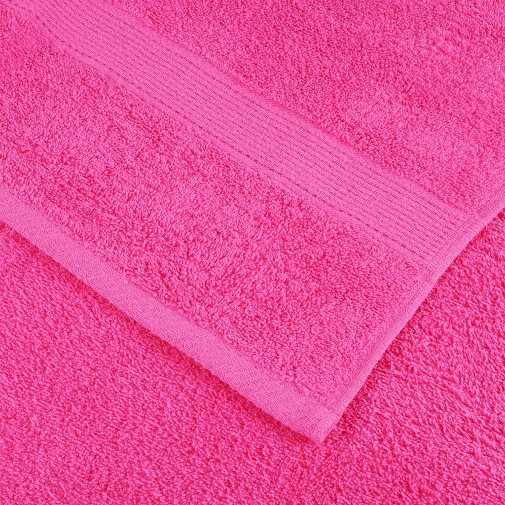 Set ASciugamani SOLUND 6 pz | Teli per bagno Rosa 600 gsm