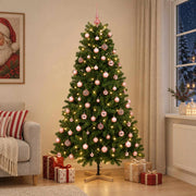 Albero di Natale artificiale con palline 240 cm 300 LED 3461419