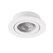 Kanlux Dalla faretto incasso tondo bianco orientabile 22437