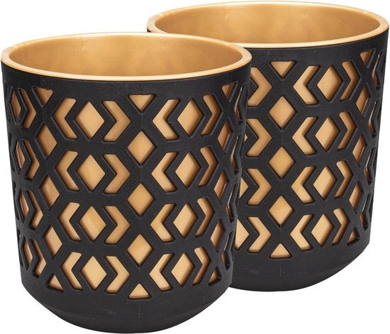 Set di Vasi Decorativi in Materiale Leggero da Esterno e Interno - Ideali per Soggiorno, Cucina e Terrazza