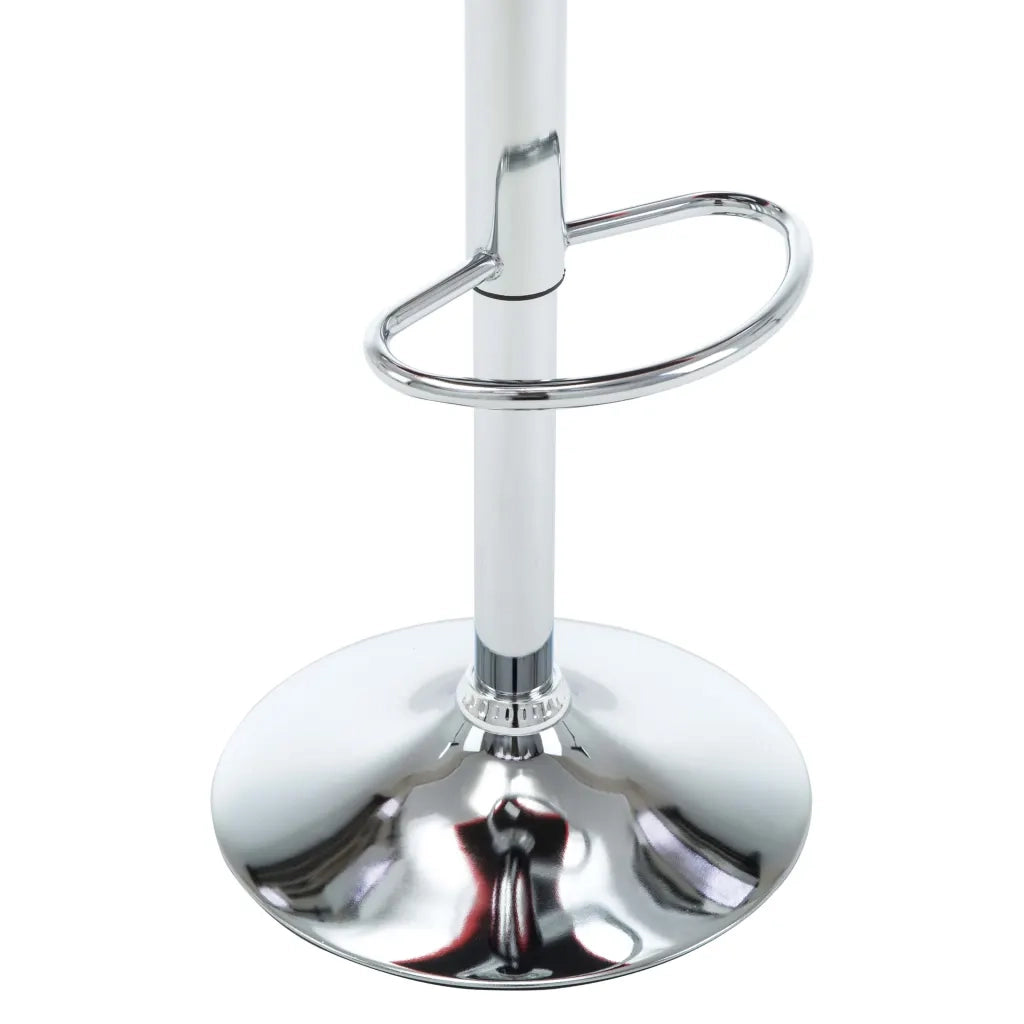 Sgabelli da Bar 2 pz Neri in Similpelle cod mxl 63104