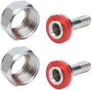 Connettori per vaschetta a biere in acciaio inox, tipo americano, connettore a vaschetta
