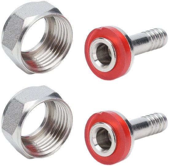 Connettori per vaschetta a biere in acciaio inox, tipo americano, connettore a vaschetta