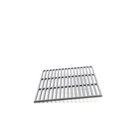 Griglia rettangolare in ghisa 54 x 34 cm per barbecue a carbone e a gas