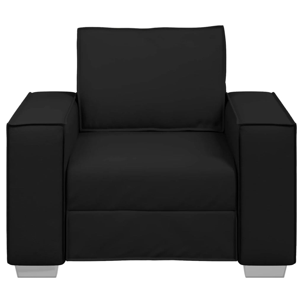 Divano-Sofa-Divanetto Nero 99 x 78 x 84 cm Tessuto