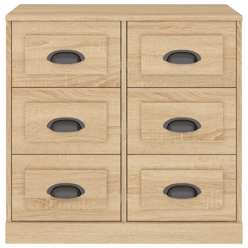 Credenza Rovere Sonoma 70x35,5x67,5 cm in Legno Multistrato 816435