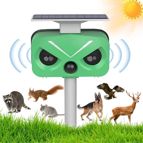 Difetto Acustico Repellente Ultrasuoni per Colombi - Repellente per Colombi Ultrasuoni - Repellente Ultrasuoni per Volatili - Difetto Acustico Repellente per Volatili