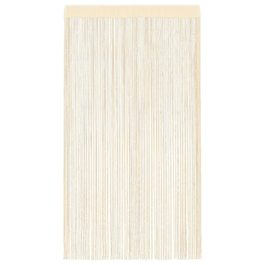 2 Pz Tende a Fili 100x250 cm Crema 132402