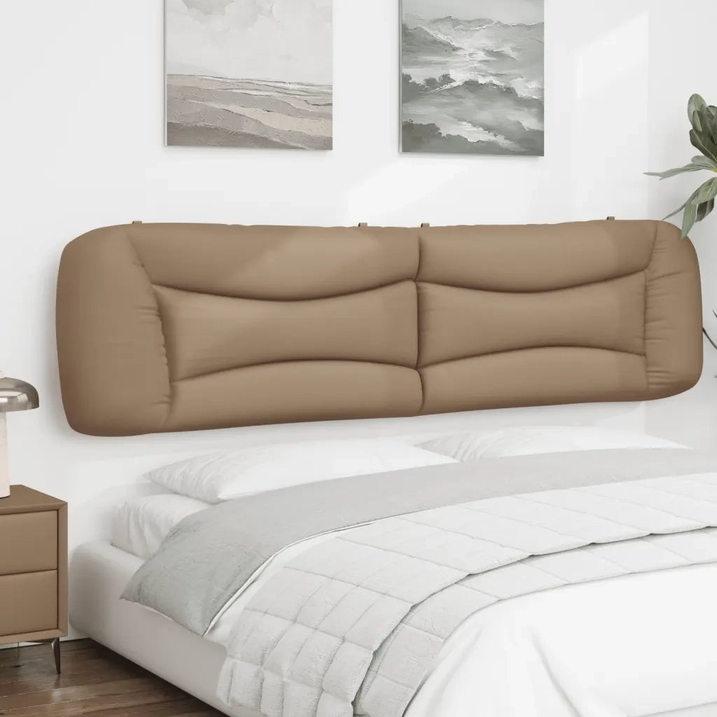 Cuscino Testiera Hvar Cappuccino 200 cm in Similpelle 374627