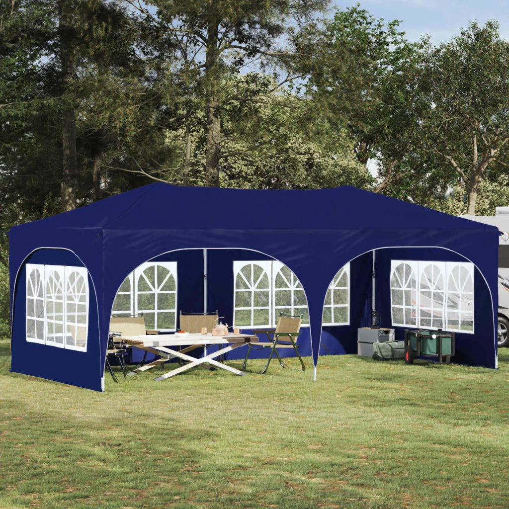 Tenda per feste a pop-up Blu 575 x 288 x 245 cm Tessuto Oxford 42019890