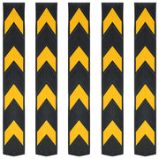 Protezioni Angolari Riflettenti 5 pz in Gomma 80 cm  cod mxl 77004