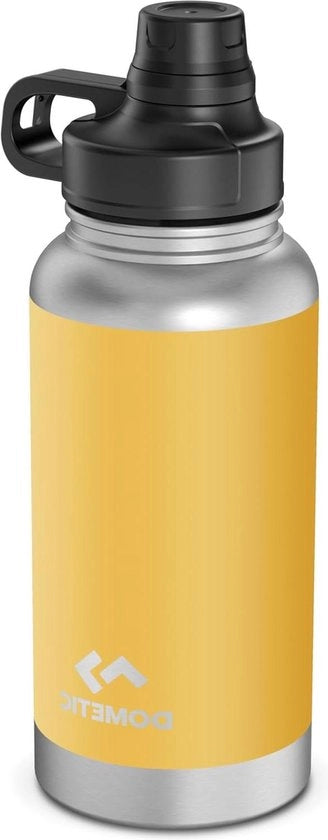 Tazza termica in acciaio inossidabile - contenitore isolato per liquido caldo o freddo - 900 ml - Arancione