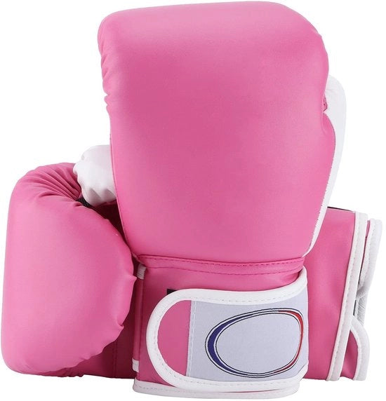 Manopole di Muay Thai per bambini - 2-11 anni - PU - 287 g - circonferenza della caviglia 10 cm - inclusi 2 pezzi - manopole da combattimento