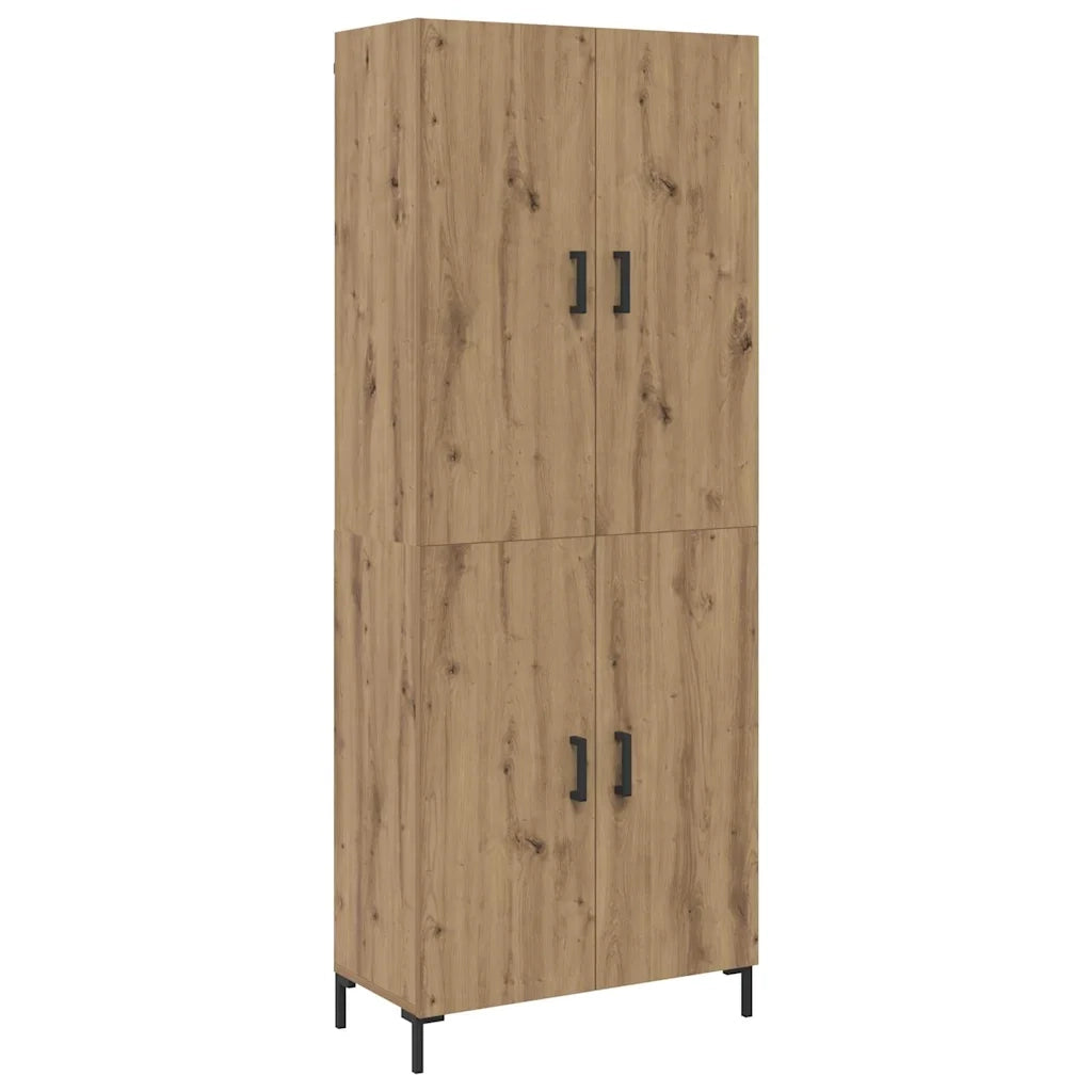 Credenza rovere artigianale 69,5 x 34 x 180 cm