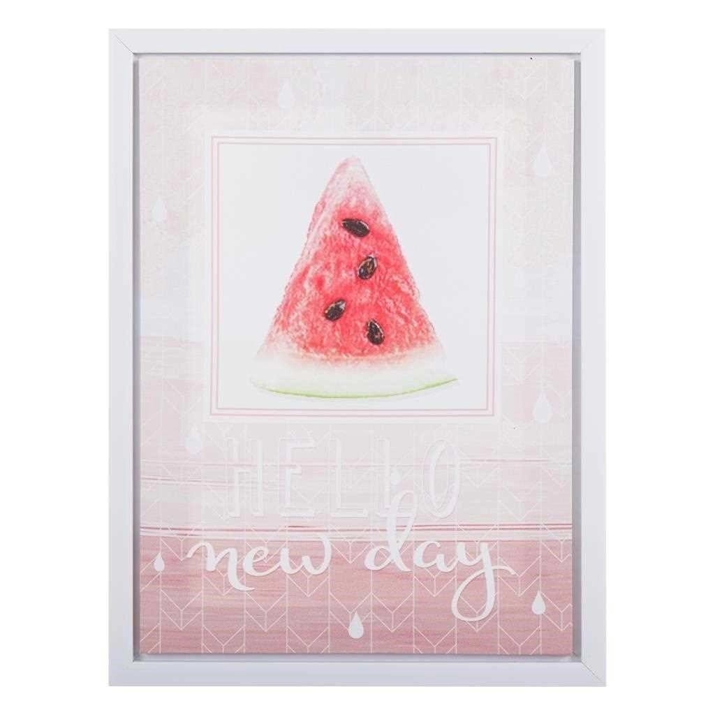 Quadro tela stampata con cornice 30x40x2,5 h,