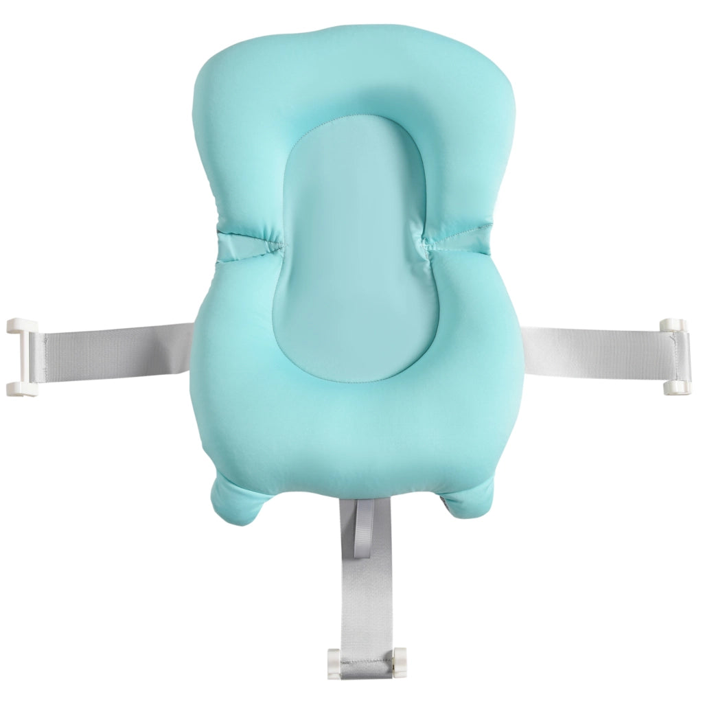 Vasca da bagno pieghevole per bambini ¨C zephmum ¨C azzurro, verde, 80x53.9x20.8cm