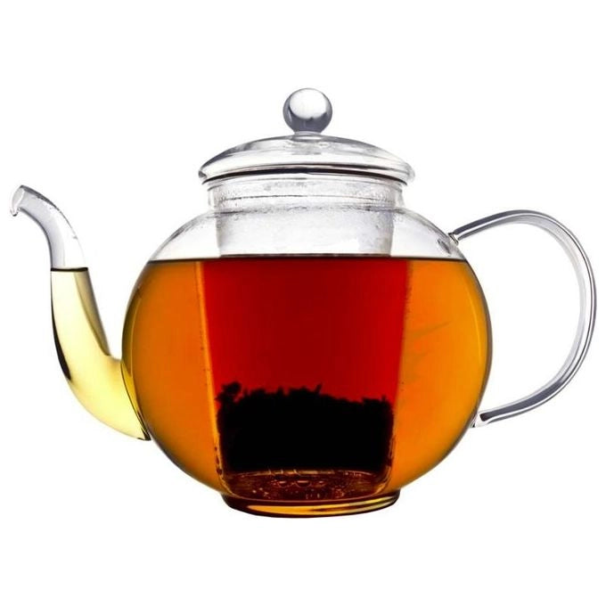 Bredemeijer 1466 Verona Teiera in Vetro Borosilicato 1,5 L con Filtro Colore Trasparente