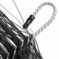 Spazzola per grondaie e Barriera anti piccioni 10 scovoli 12 m Ø 15 cm per pannelli fotovoltaici