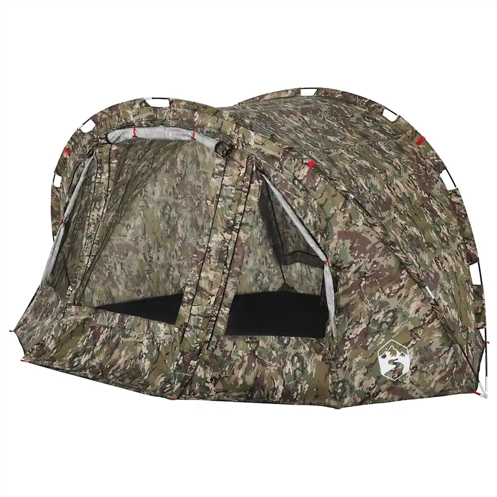 Tenda da Pesca per 4 Persone Mimetica Impermeabile 4005319