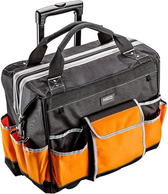 Montaggio Carrello su Ruote - Materiale Duraturo Polyester - Maniglia Telescopica - 600 mm