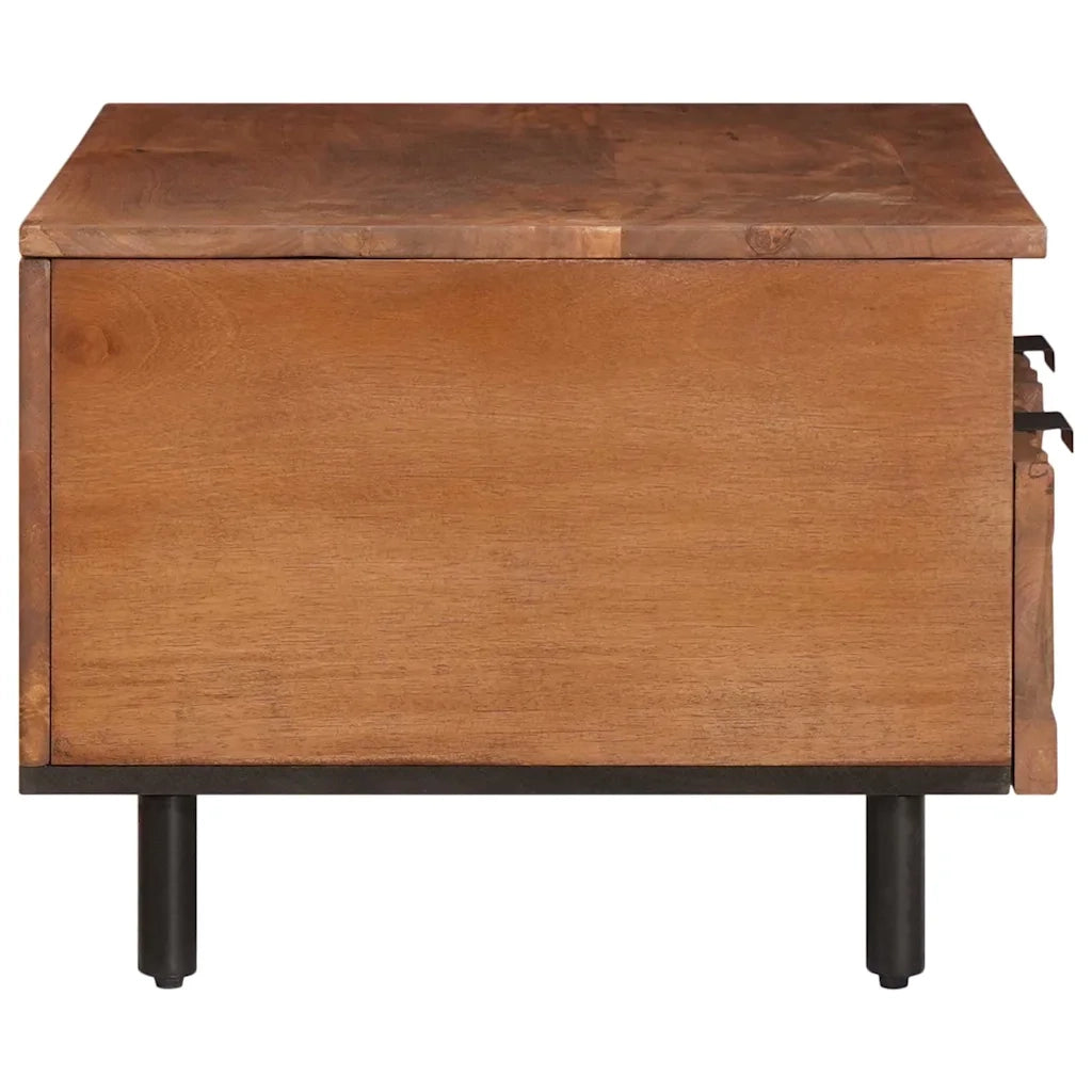 Tavolino da salotto con cassetto Marrone 80 x 54 x 40 cm