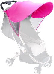 Ombrellone per lettini - Protezione UV - Zonnetenda - Buggy - Adattabile - Leggero - Lycra - Dimensioni 70 x 70 cm - Parasole per lettini
