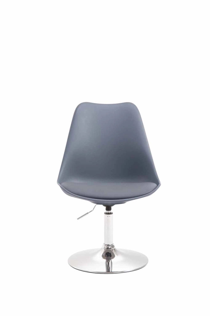 Sedia da pranzo MAVERICK in polipropilene cromo,grigio