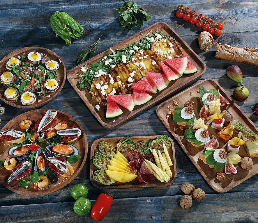 Zassenhaus Snackteller Legno Rotondo Piatto da portata