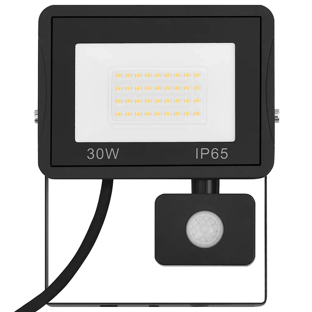 Faretto a LED con Sensore 30 W Bianco Caldo CFW7862658