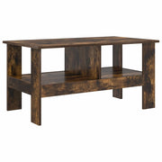 Tavolino da salotto | Tavolino da caff¨¨ | Tavolino da Soggiorno Rovere fum¨¦ 90 x 50 x 45 cm
