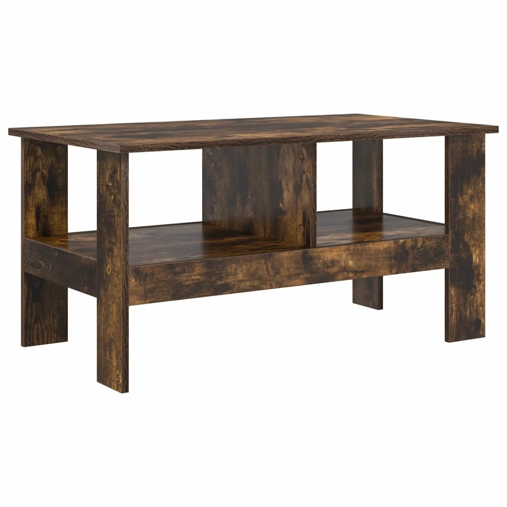 Tavolino da salotto | Tavolino da caff¨¨ | Tavolino da Soggiorno Rovere fum¨¦ 90 x 50 x 45 cm