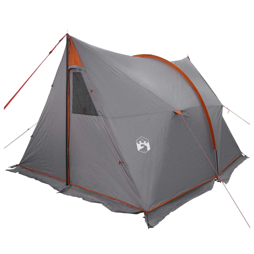 Tenda a baldacchino impermeabile Grigio e arancione 42042212