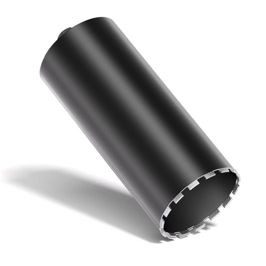 Punta diamantata per carotatrice Ø 200 mm, lunghezza 450 mm, UNC 1¼, ingranaggio a denti diritti, rendimento elevato, per carotaggio a umido, corona diamantata per calcestruzzo, pietra, granito