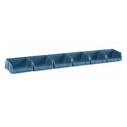 Contenitori Bocca di Lupo in Plastica Supporto Barra Fissaggio Parete ArtPlast Formato: H 73 mm