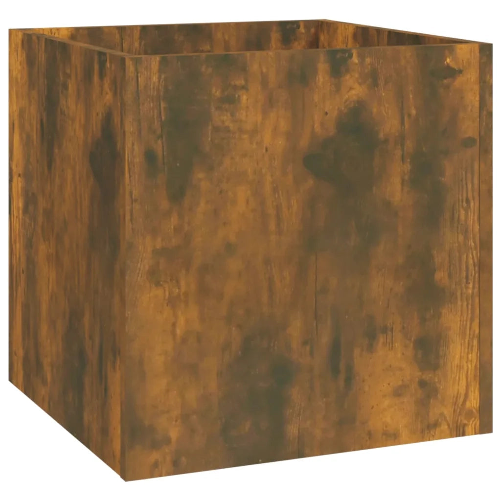 Set di Mobili da Corridoio Rovere Fumo in Legno Multistrato 3120200