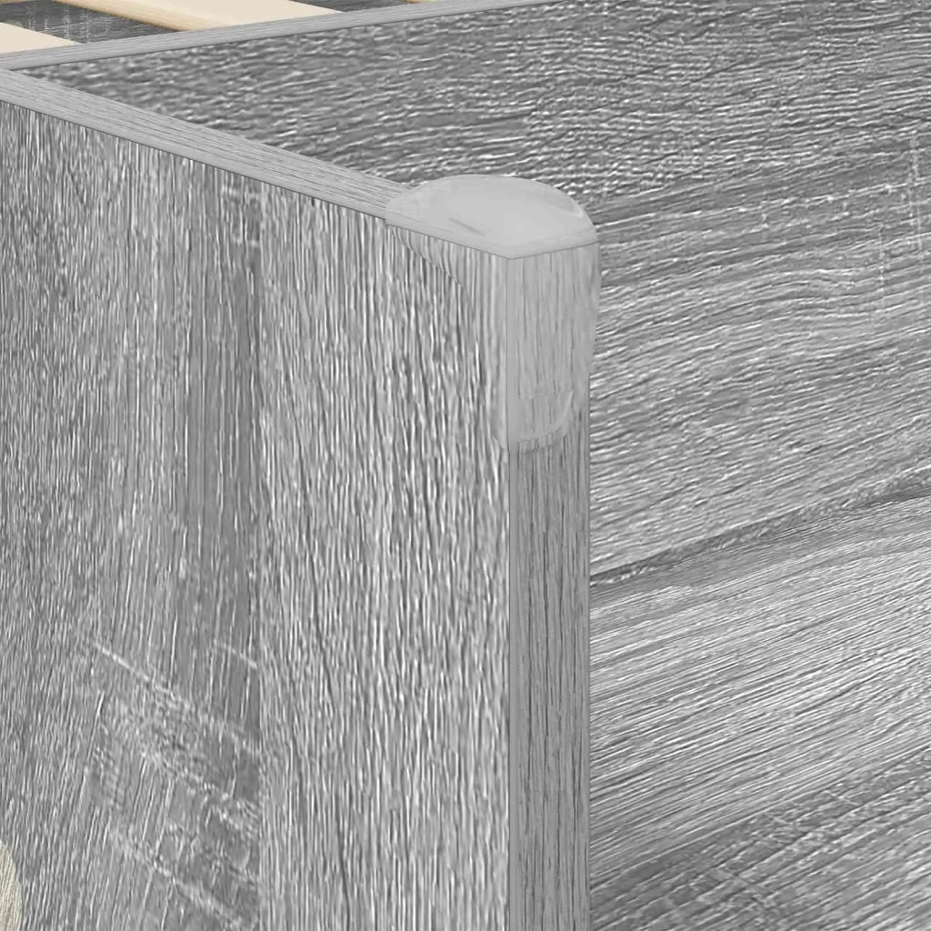 Struttura per Letto per Bambini con Ripostiglio Sonoma grigio 3422624