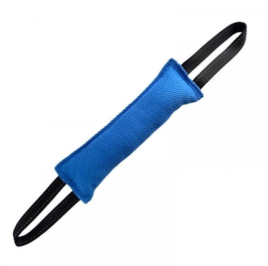 Cuscino da morso per cani - Giocattolo per cani - Giocattolo interattivo - Maniglie in nylon - Strisce riflettenti - Materiale resistente al morso
