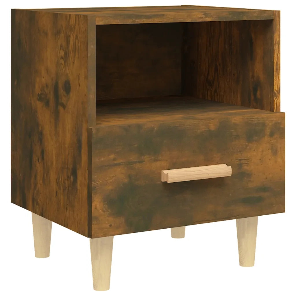 Comodino Rovere Fumo 40x35x47 cm cod mxl 30008