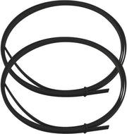 Impacco chitarra 2 pezzi - ABS - Nero - 1650x7x1,5mm - Decorativo - Sostenibile - Impacco chitarra