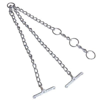 LEGAME PRUSSIANO 3 CAPI - ACCIAIO ZINCATO NÂ° 25 MM 7 CF=PZ 6