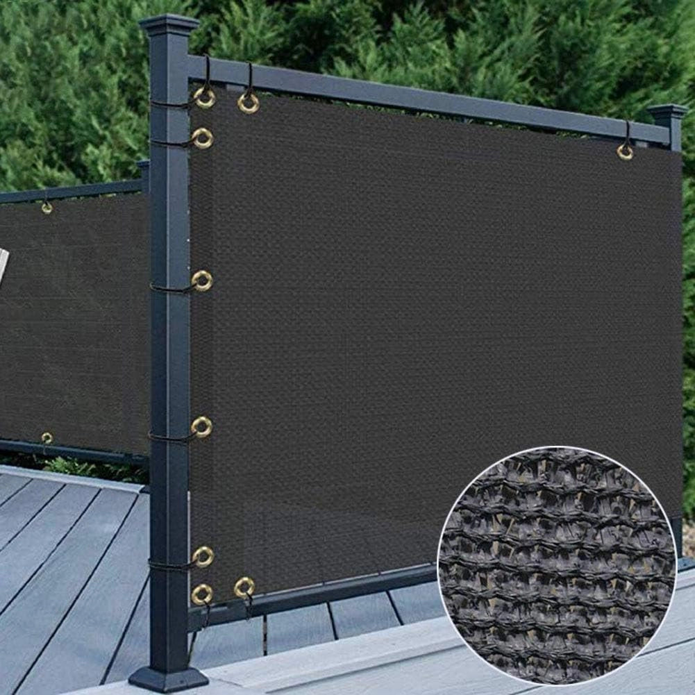 Protezione per recinzione da giardino – HDPE resistente ai raggi UV, maggiore durata, design con asole in metallo