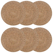 Tovagliette in erba di mare 6 pcs Naturale Ø 30 cm 42012321