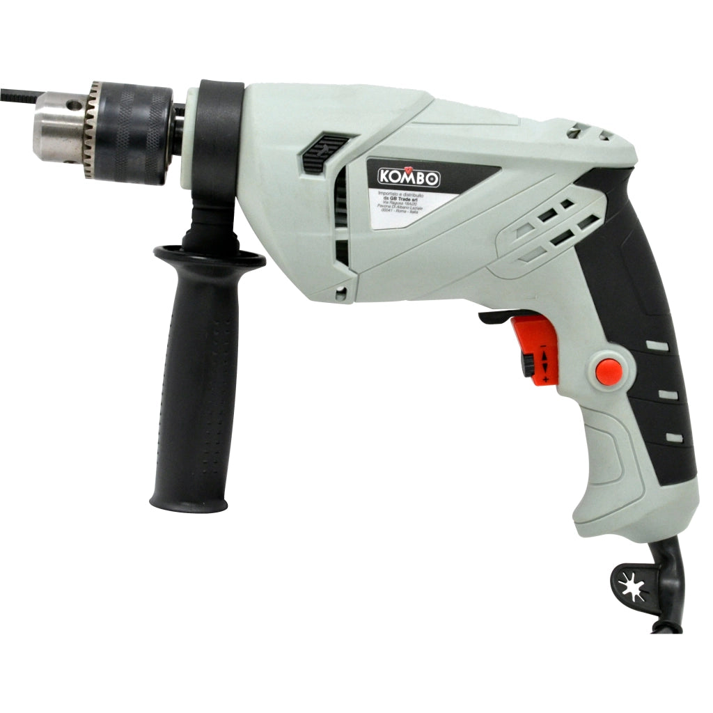 Trapano a percussione KOMBO 710W  230/50HZ  3000 Giri/MIN  LEGNO 25MM - MURO15MM  FERRO12MM