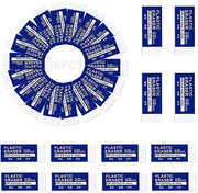 Sostituenti di gomma 30 pezzi - Gomme morbide 2B - Gomme in gomma dura - Design compatto - Latex libero - Ideali per bambini - Gommetti morbidi