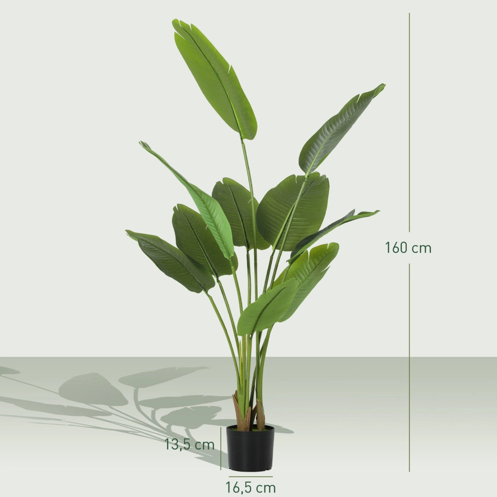 Planta Artificiale Strelitzia ¨C zephmum ¨C Verde 160 cm