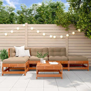 Set Lounge da Giardino 5 pcs Pino Marrone Cerato 3418119