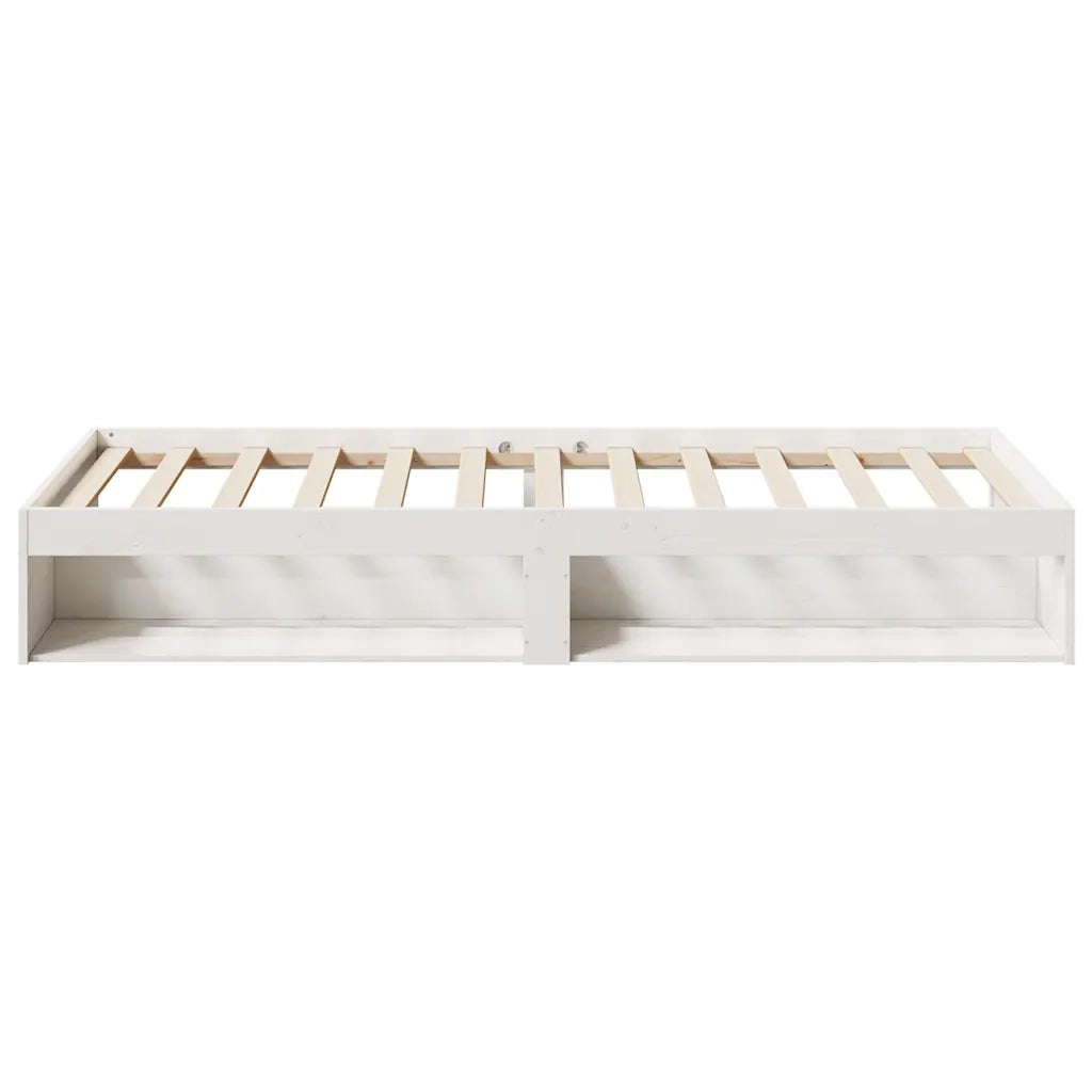 Dormeuse senza Materasso Bianco 75x190 cm in Legno di Pino