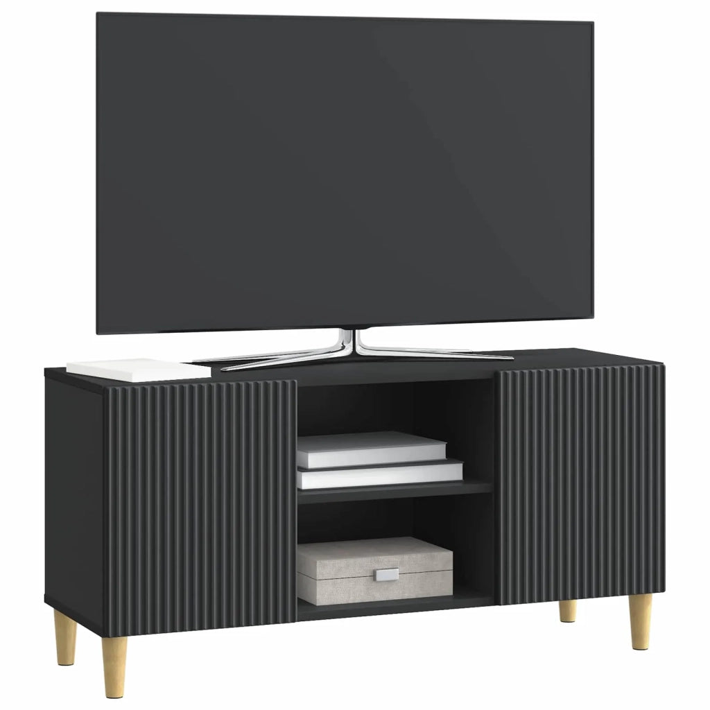 Mobile TV Nero 102 x 34,5 x 50 cm Legno ingegnerizzato 894696
