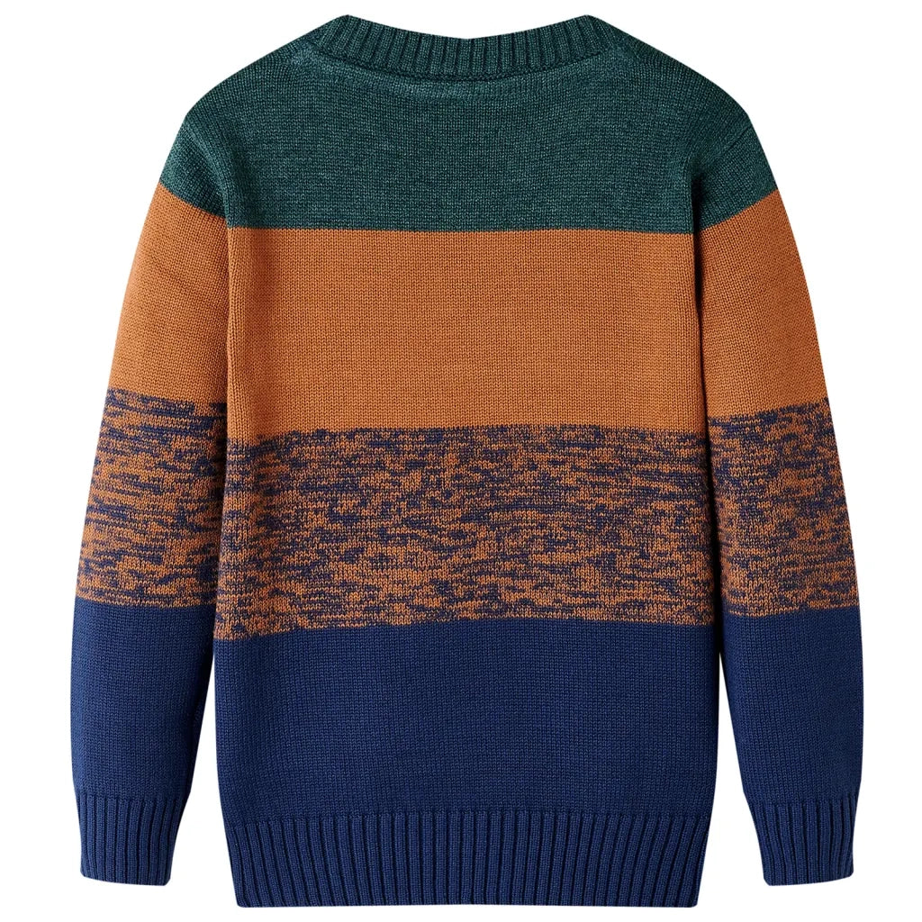 Maglione per Bambini Lavorato a Maglia Multicolore 92 14494